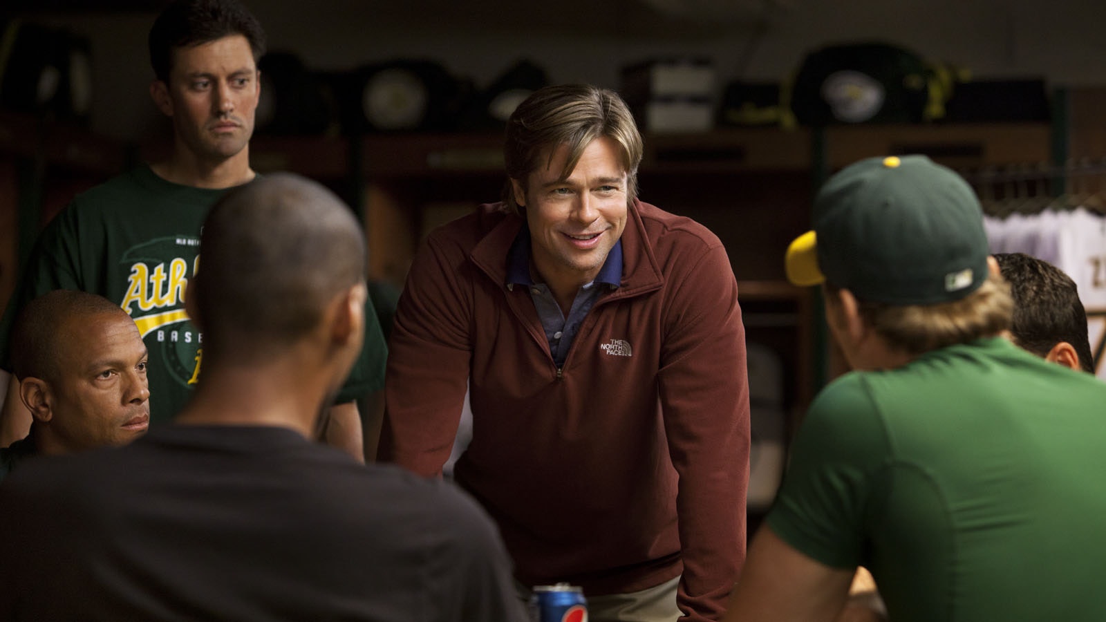 Moneyball Brad Pitt stars in Columbia Pictures' drama "Moneyball."
